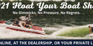 The Float Your Boat Show hosted at Skier's Marine.
