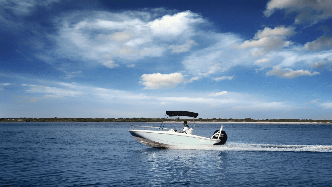 2023 Boston Whaler Boat Super Sport 160 - Running shot.