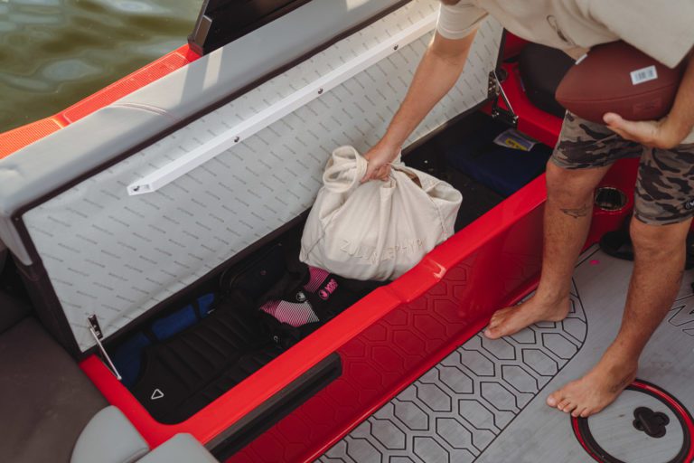 All MasterCraft boats come with plenty of storage